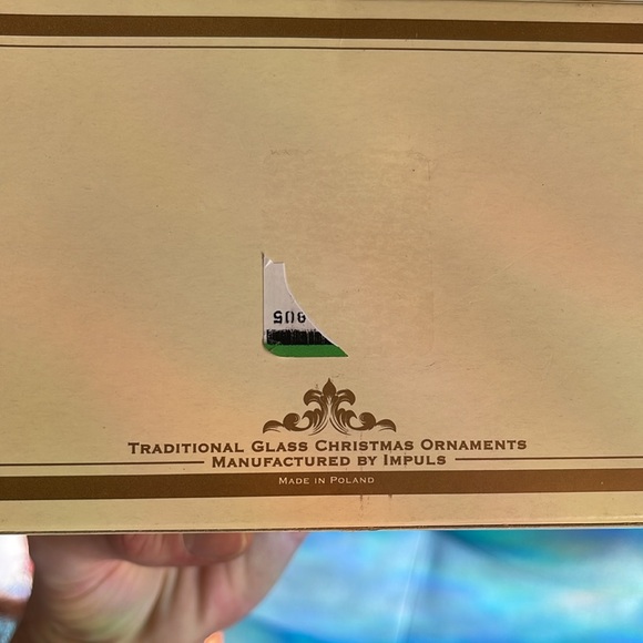 Vintage hand blown glass tree topper - Picture 9 of 9